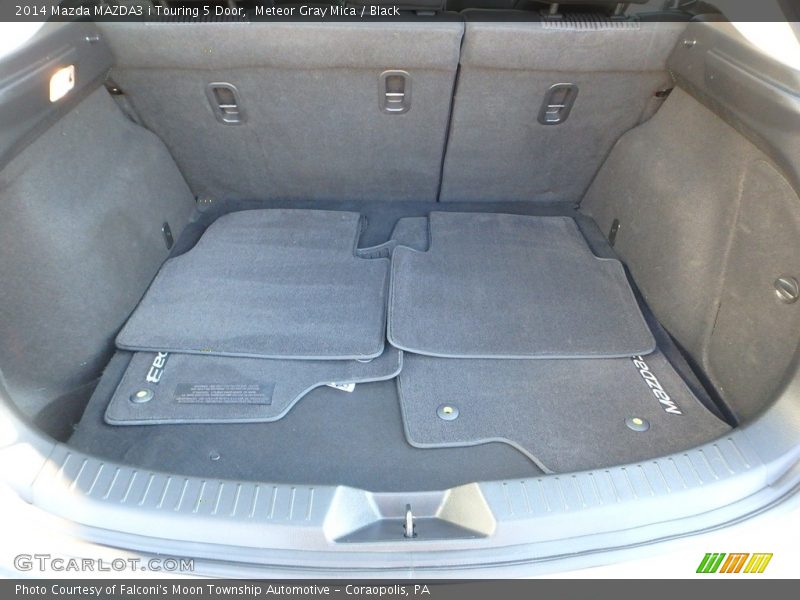 Meteor Gray Mica / Black 2014 Mazda MAZDA3 i Touring 5 Door