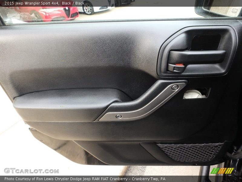 Black / Black 2015 Jeep Wrangler Sport 4x4