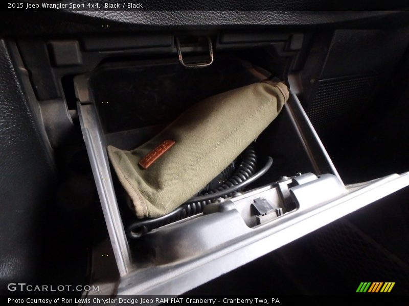 Black / Black 2015 Jeep Wrangler Sport 4x4