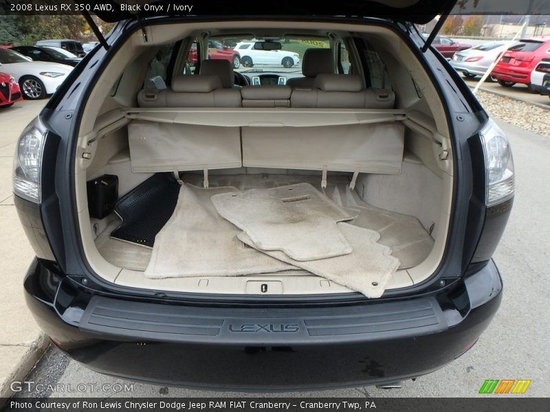 Black Onyx / Ivory 2008 Lexus RX 350 AWD