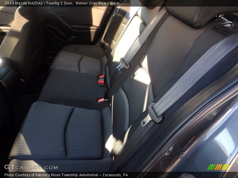 Meteor Gray Mica / Black 2014 Mazda MAZDA3 i Touring 5 Door