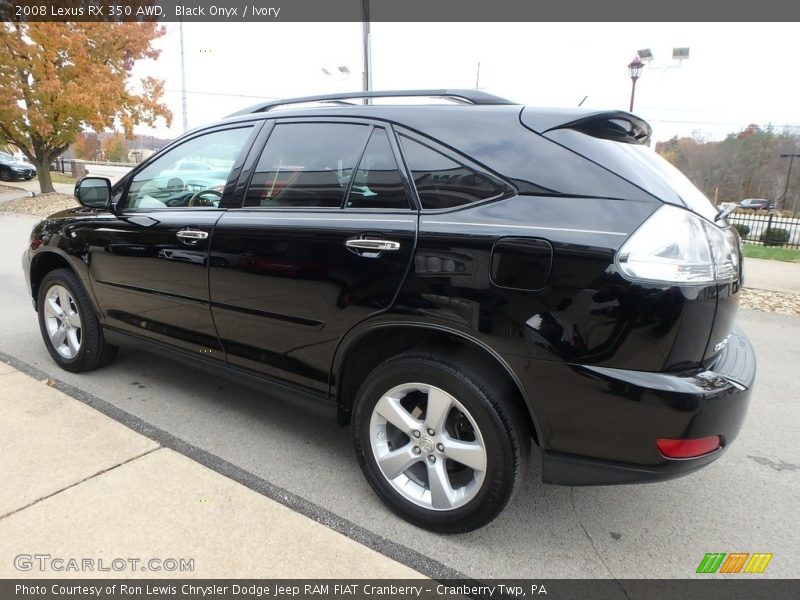 Black Onyx / Ivory 2008 Lexus RX 350 AWD