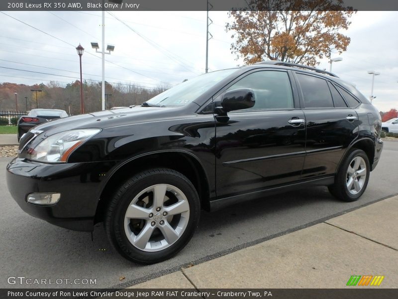 Black Onyx / Ivory 2008 Lexus RX 350 AWD