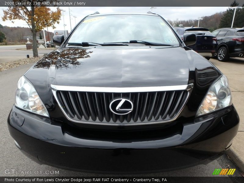 Black Onyx / Ivory 2008 Lexus RX 350 AWD
