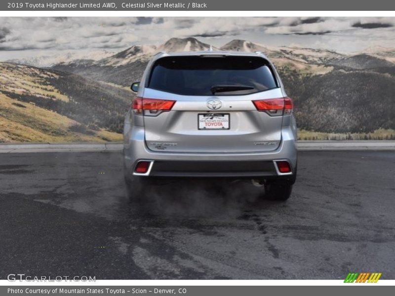 Celestial Silver Metallic / Black 2019 Toyota Highlander Limited AWD