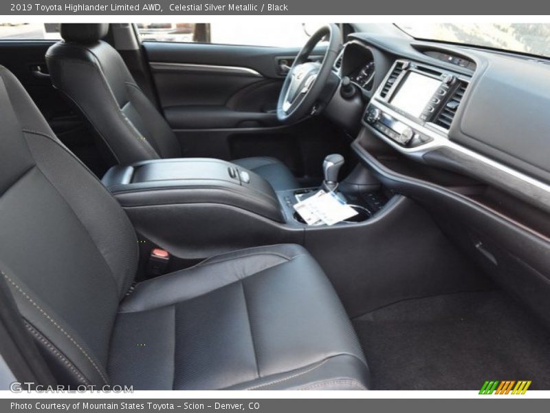 Celestial Silver Metallic / Black 2019 Toyota Highlander Limited AWD