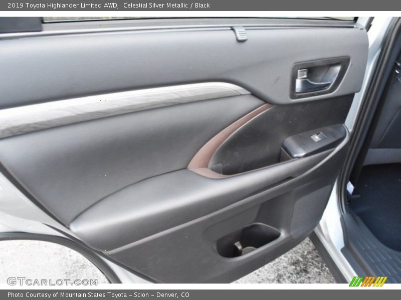 Celestial Silver Metallic / Black 2019 Toyota Highlander Limited AWD