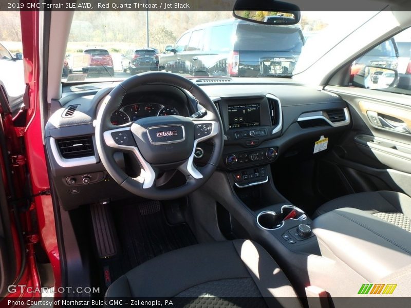 Red Quartz Tintcoat / Jet Black 2019 GMC Terrain SLE AWD