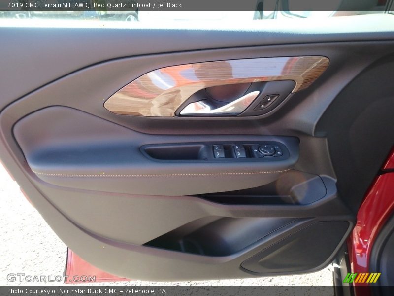 Red Quartz Tintcoat / Jet Black 2019 GMC Terrain SLE AWD
