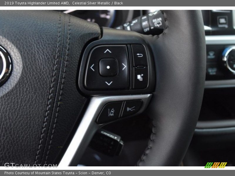 Celestial Silver Metallic / Black 2019 Toyota Highlander Limited AWD