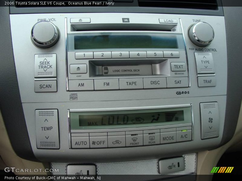 Oceanus Blue Pearl / Ivory 2006 Toyota Solara SLE V6 Coupe