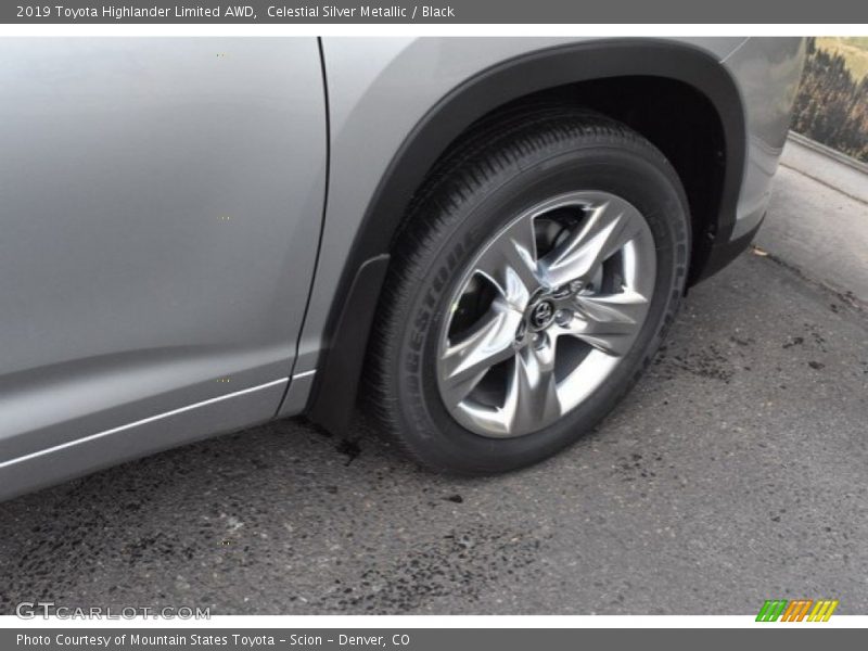 Celestial Silver Metallic / Black 2019 Toyota Highlander Limited AWD