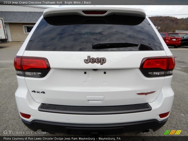 Bright White / Black 2019 Jeep Grand Cherokee Trailhawk 4x4