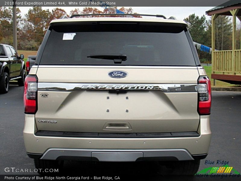 White Gold / Medium Stone 2018 Ford Expedition Limited 4x4