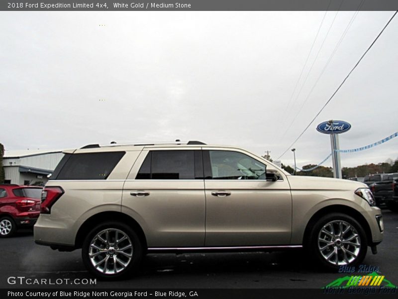 White Gold / Medium Stone 2018 Ford Expedition Limited 4x4