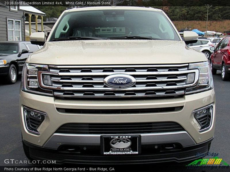 White Gold / Medium Stone 2018 Ford Expedition Limited 4x4