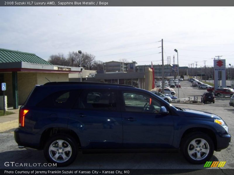 Sapphire Blue Metallic / Beige 2008 Suzuki XL7 Luxury AWD