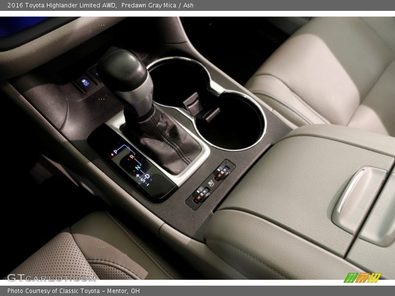 Predawn Gray Mica / Ash 2016 Toyota Highlander Limited AWD