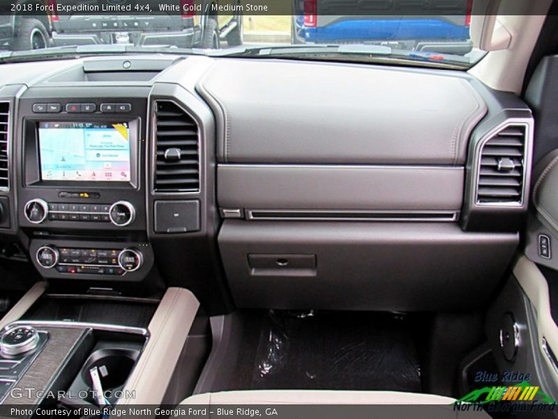 White Gold / Medium Stone 2018 Ford Expedition Limited 4x4