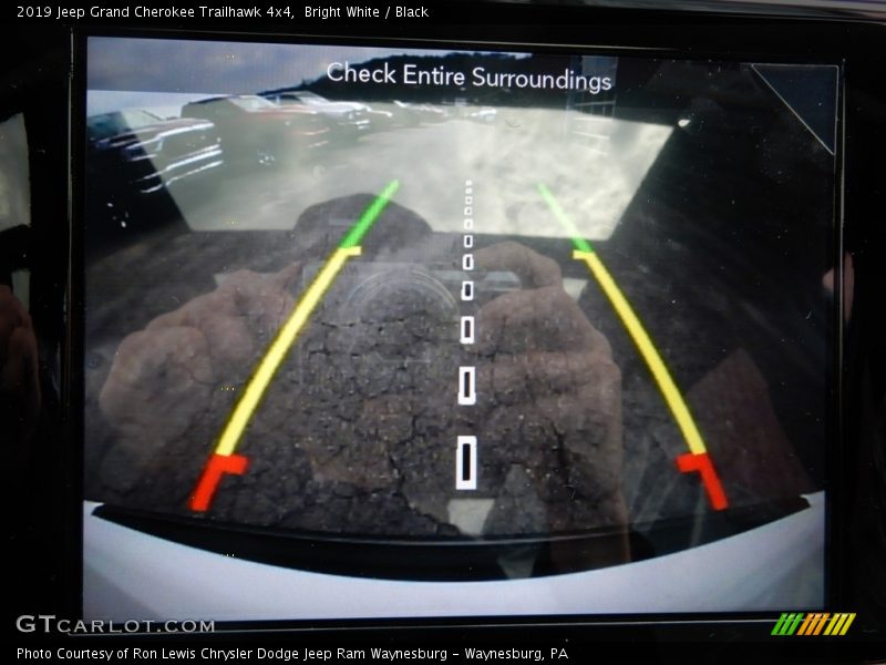 Bright White / Black 2019 Jeep Grand Cherokee Trailhawk 4x4