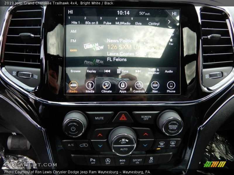 Bright White / Black 2019 Jeep Grand Cherokee Trailhawk 4x4