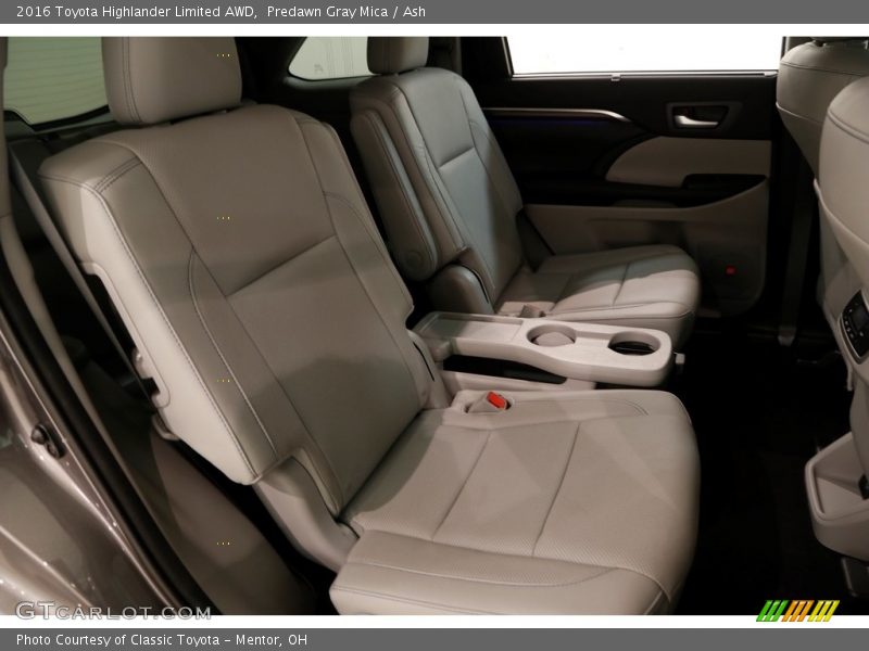 Predawn Gray Mica / Ash 2016 Toyota Highlander Limited AWD