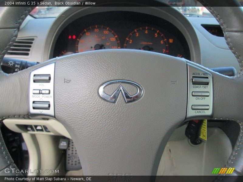 Black Obsidian / Willow 2004 Infiniti G 35 x Sedan