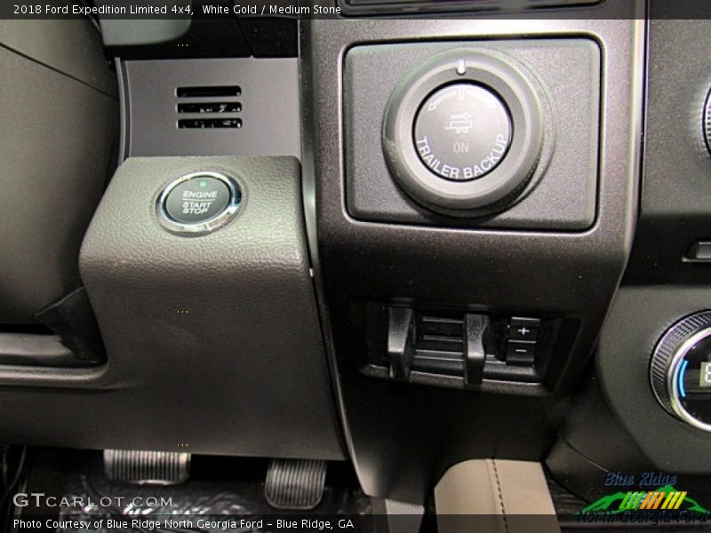 White Gold / Medium Stone 2018 Ford Expedition Limited 4x4