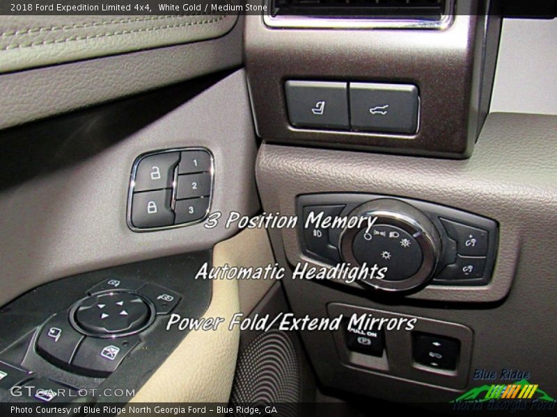 White Gold / Medium Stone 2018 Ford Expedition Limited 4x4