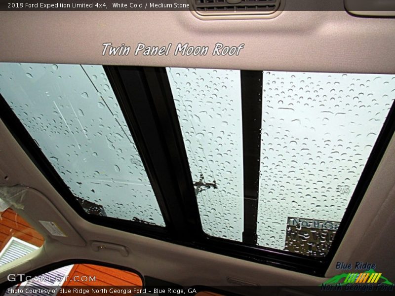 White Gold / Medium Stone 2018 Ford Expedition Limited 4x4