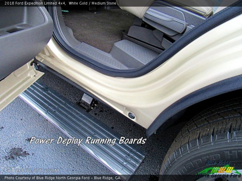 White Gold / Medium Stone 2018 Ford Expedition Limited 4x4