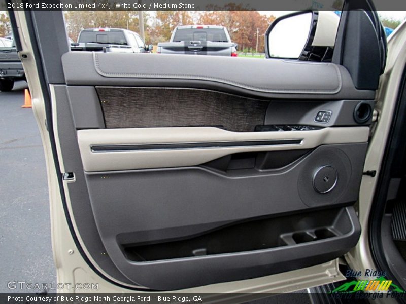 White Gold / Medium Stone 2018 Ford Expedition Limited 4x4