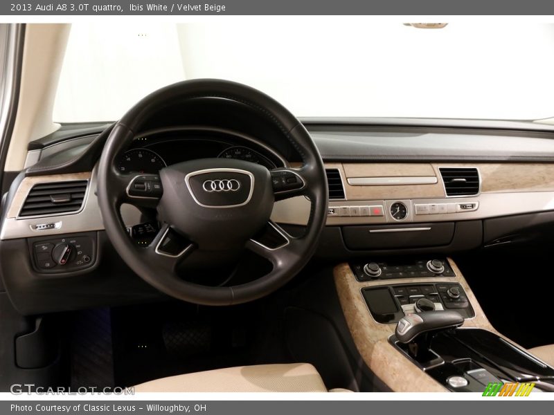 Ibis White / Velvet Beige 2013 Audi A8 3.0T quattro