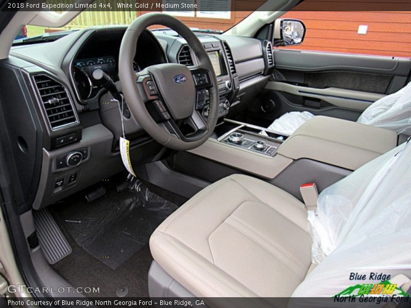 White Gold / Medium Stone 2018 Ford Expedition Limited 4x4