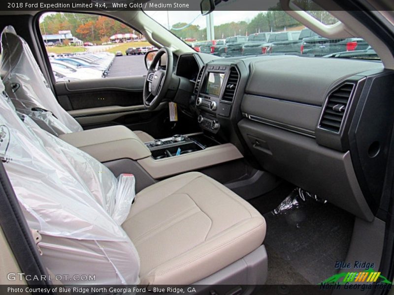 White Gold / Medium Stone 2018 Ford Expedition Limited 4x4