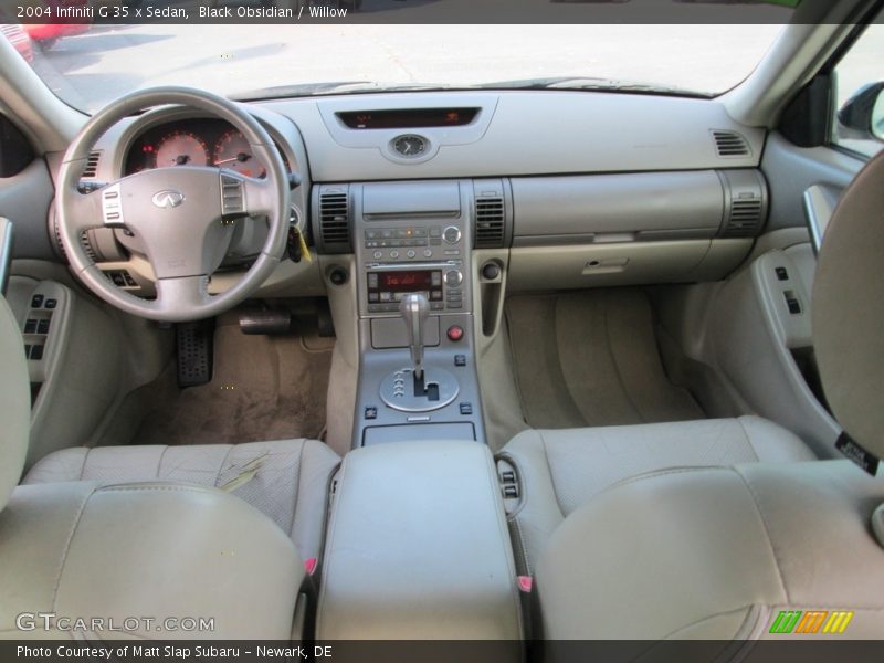 Black Obsidian / Willow 2004 Infiniti G 35 x Sedan