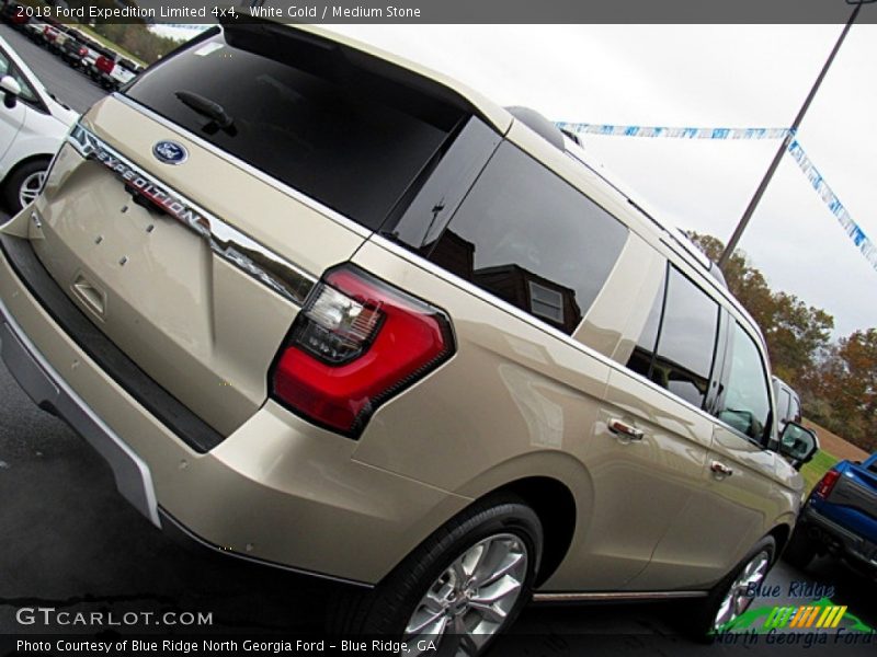 White Gold / Medium Stone 2018 Ford Expedition Limited 4x4