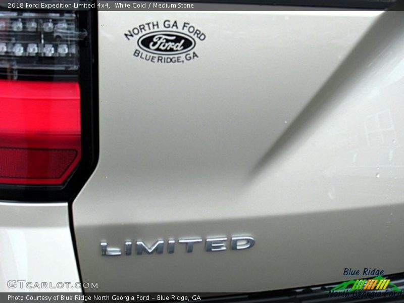 White Gold / Medium Stone 2018 Ford Expedition Limited 4x4