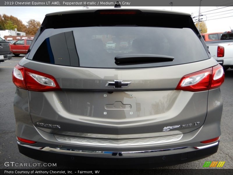 Pepperdust Metallic / Medium Ash Gray 2019 Chevrolet Equinox LT AWD