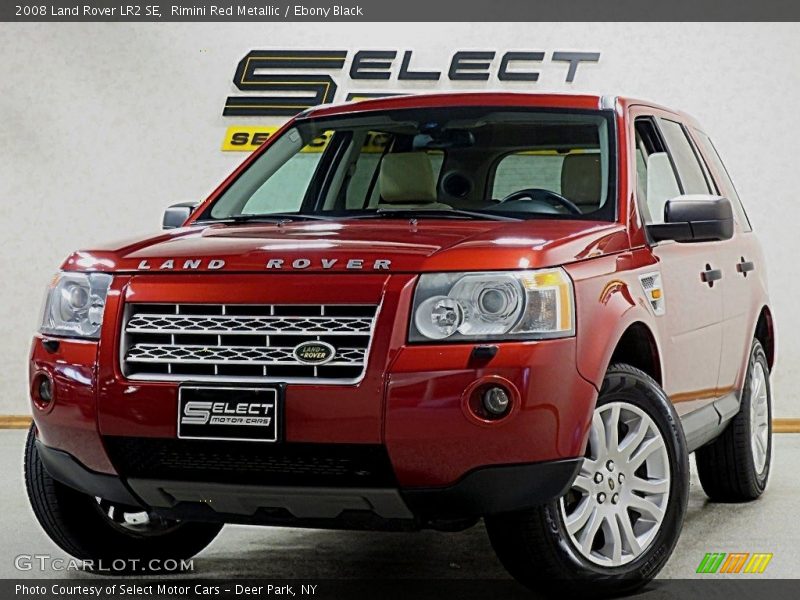 Rimini Red Metallic / Ebony Black 2008 Land Rover LR2 SE