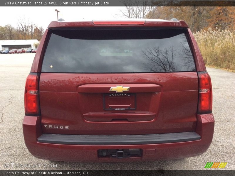 Siren Red Tintcoat / Jet Black 2019 Chevrolet Tahoe LS 4WD