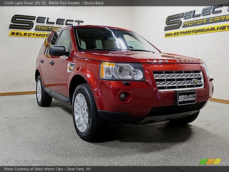 Rimini Red Metallic / Ebony Black 2008 Land Rover LR2 SE