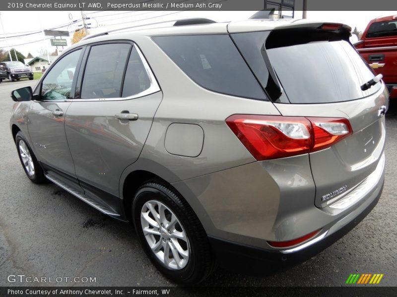 Pepperdust Metallic / Medium Ash Gray 2019 Chevrolet Equinox LT AWD