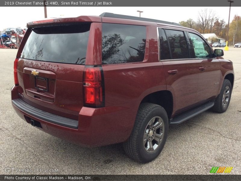 Siren Red Tintcoat / Jet Black 2019 Chevrolet Tahoe LS 4WD