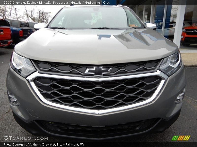 Pepperdust Metallic / Medium Ash Gray 2019 Chevrolet Equinox LT AWD