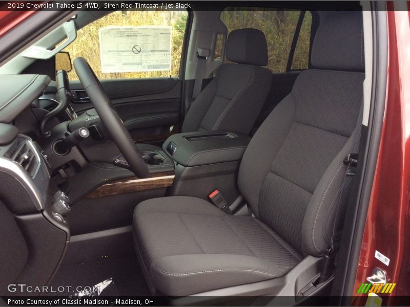 Siren Red Tintcoat / Jet Black 2019 Chevrolet Tahoe LS 4WD