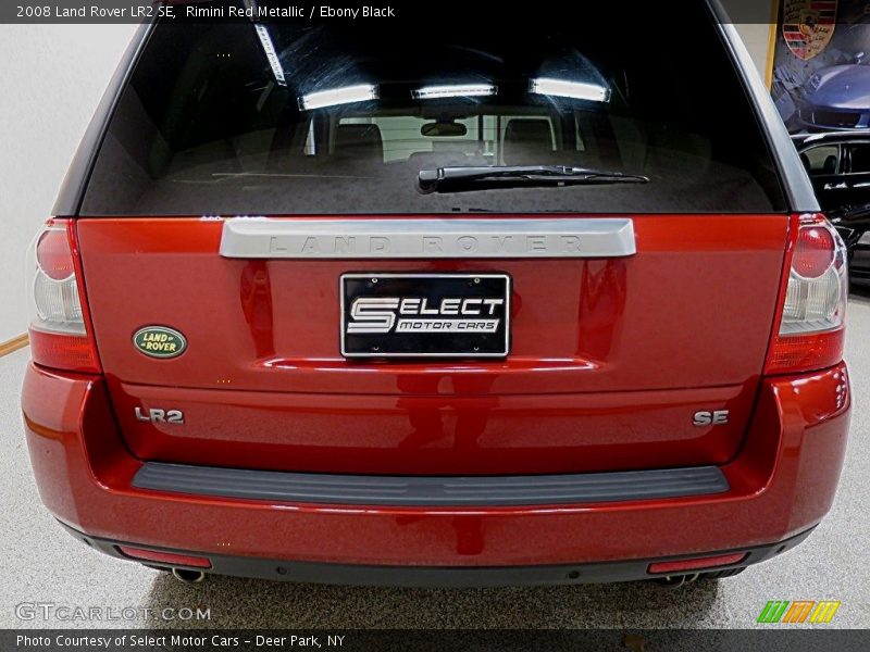 Rimini Red Metallic / Ebony Black 2008 Land Rover LR2 SE