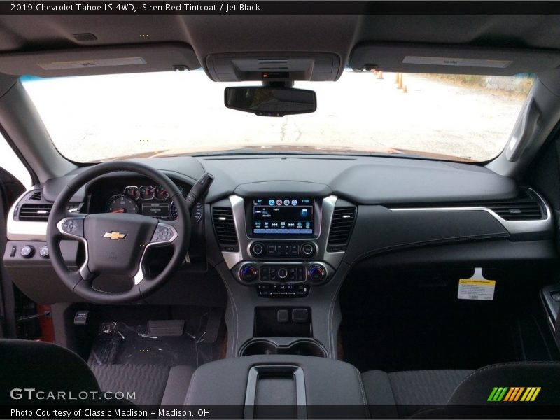 Siren Red Tintcoat / Jet Black 2019 Chevrolet Tahoe LS 4WD