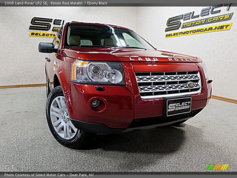 Rimini Red Metallic / Ebony Black 2008 Land Rover LR2 SE