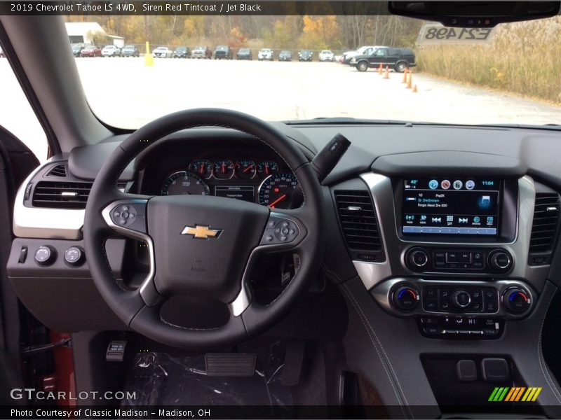Siren Red Tintcoat / Jet Black 2019 Chevrolet Tahoe LS 4WD